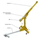 SpanSet Xtracta 1200mm Counterweight Davit System  Preview picture 1